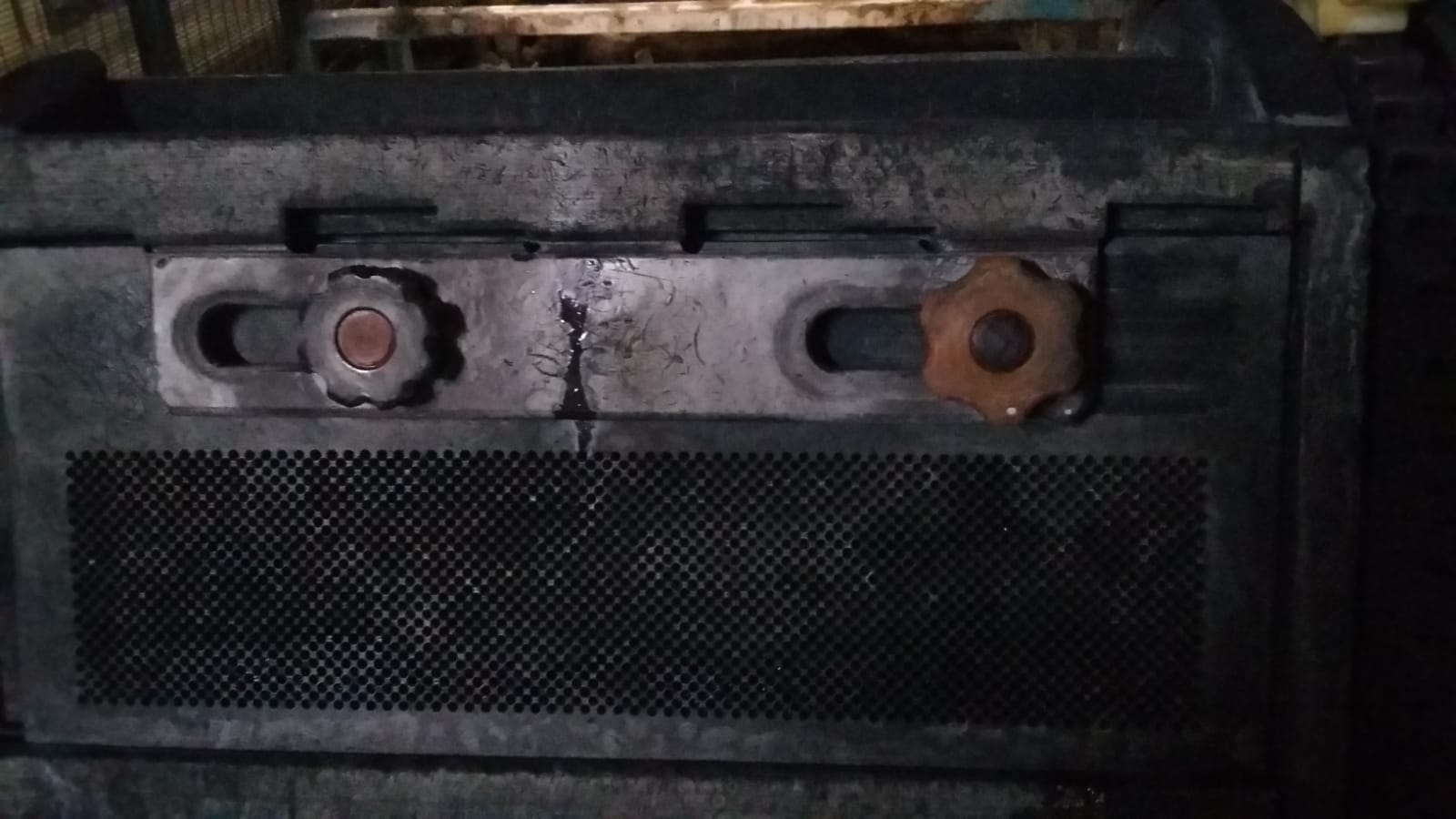 20-year-old Eagle PE1000 barrel door still functioning after 20 years of production service