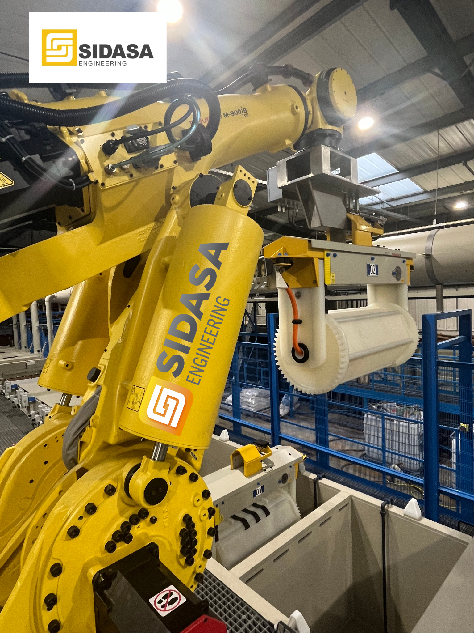 SIDASA DR7 automated barrel plating line